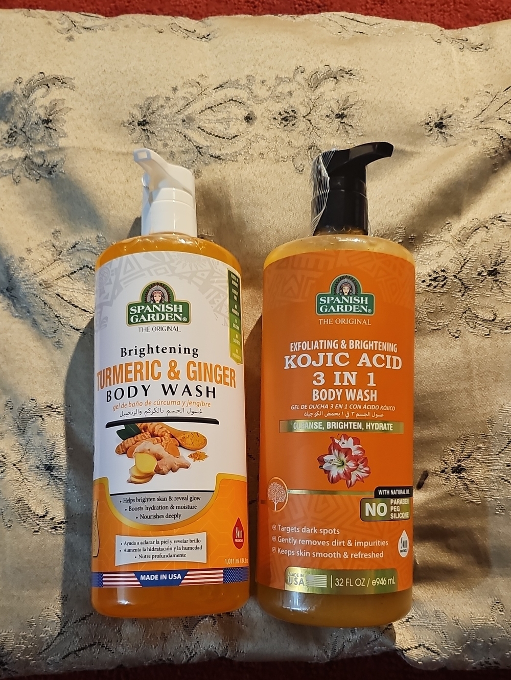Brightening Turmeric & Ginger Body Wash - Orange